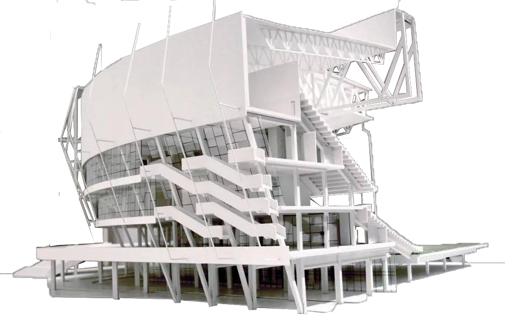 Landmark building model